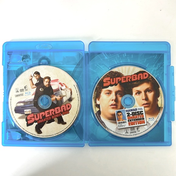 Superbad Unrated Extended Edition Blueray Disc DvD - Picture 2 of 3
